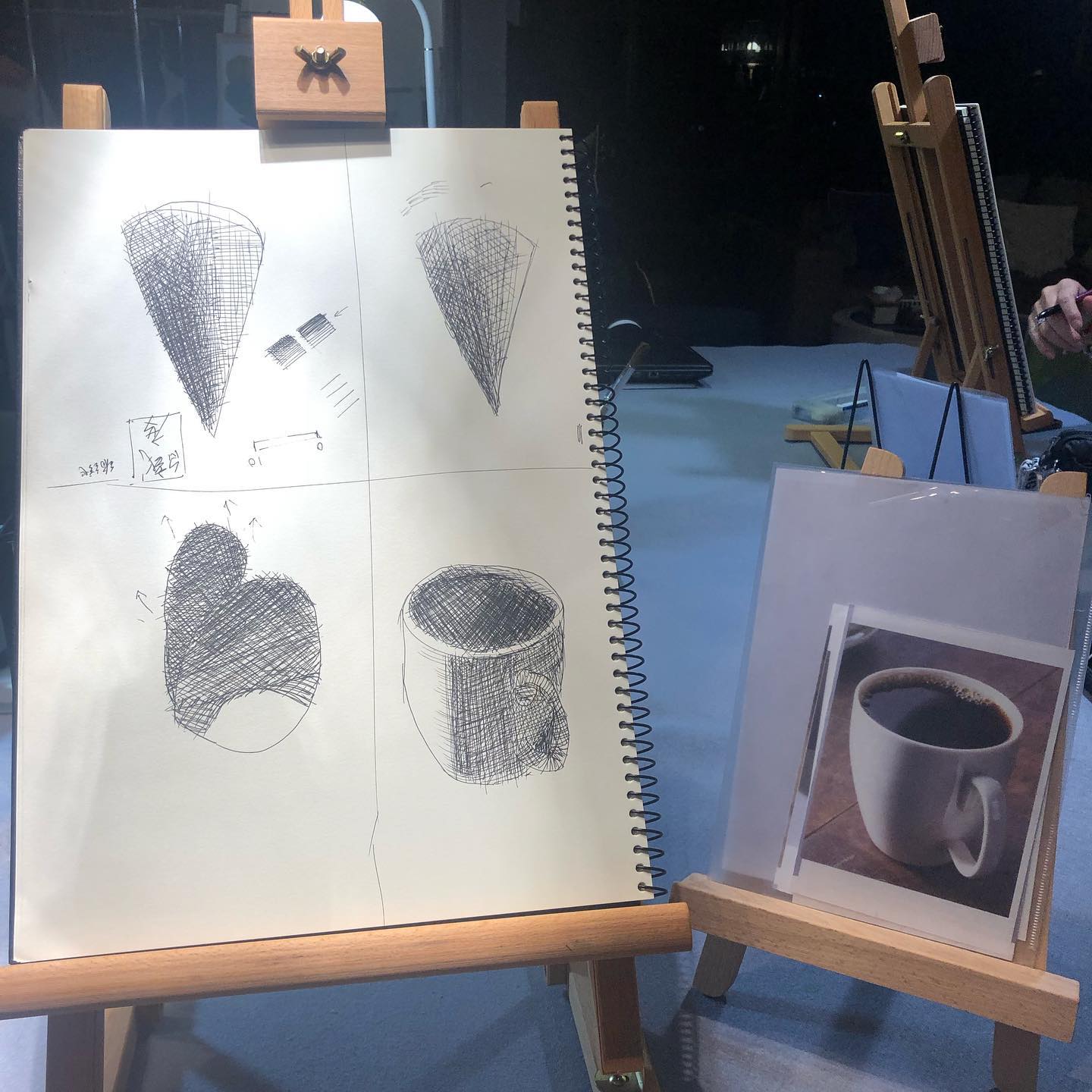 素描第十堂：排線、調子、線條作為語法